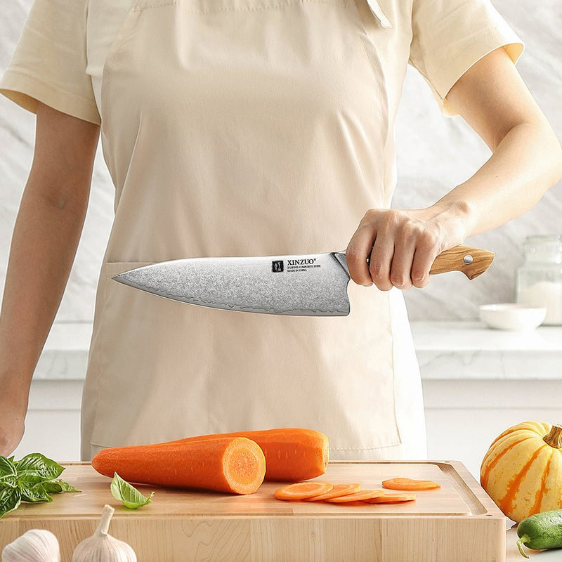 8" Chef Knife - Pin Series (X020) - Xinzuo Australia
