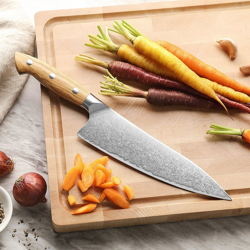 8" Chef Knife - Pin Series (X020) - Xinzuo Australia