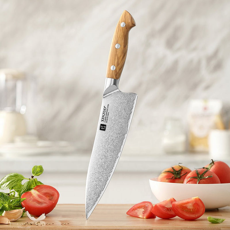 8" Chef Knife - Pin Series (X020) - Xinzuo Australia