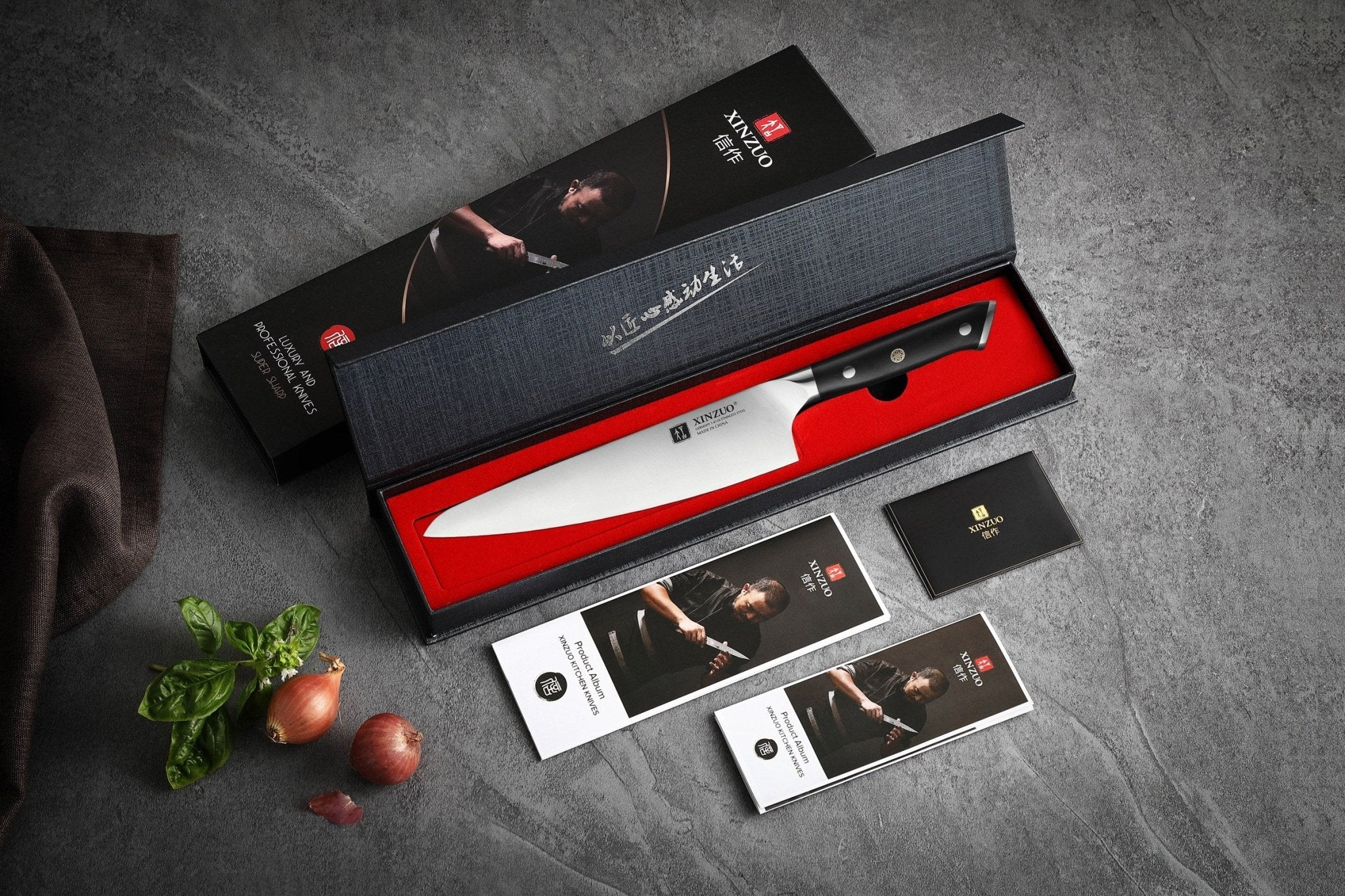 8" Chef Knife - Yu Series (B13S) - Xinzuo Australia