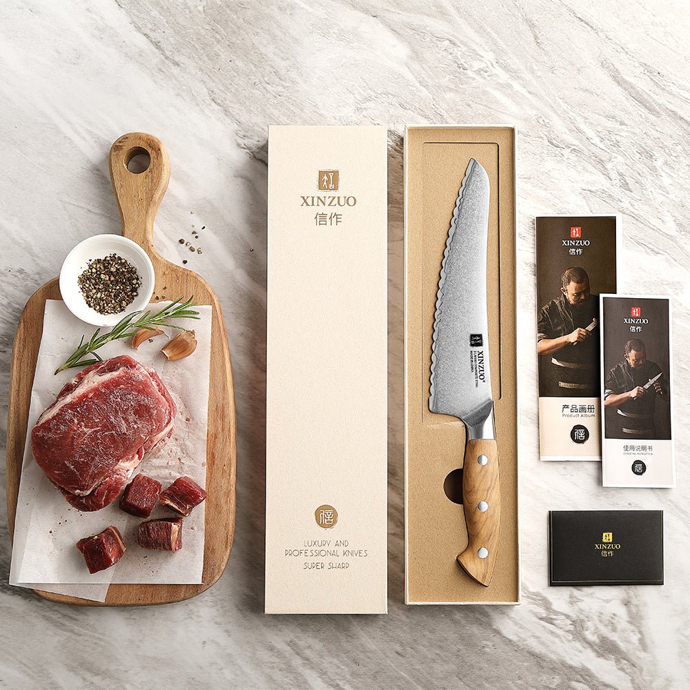 The Knife for Frozen Food