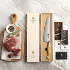 8" Frozen Knife - Pin Series (X02O) - Xinzuo Australia