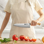 8" Granton Edge Chef Knife - Pin Series (X02O) - Xinzuo Australia