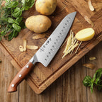 8" Granton - Edge Chef Knife X02 - Xinzuo Australia
