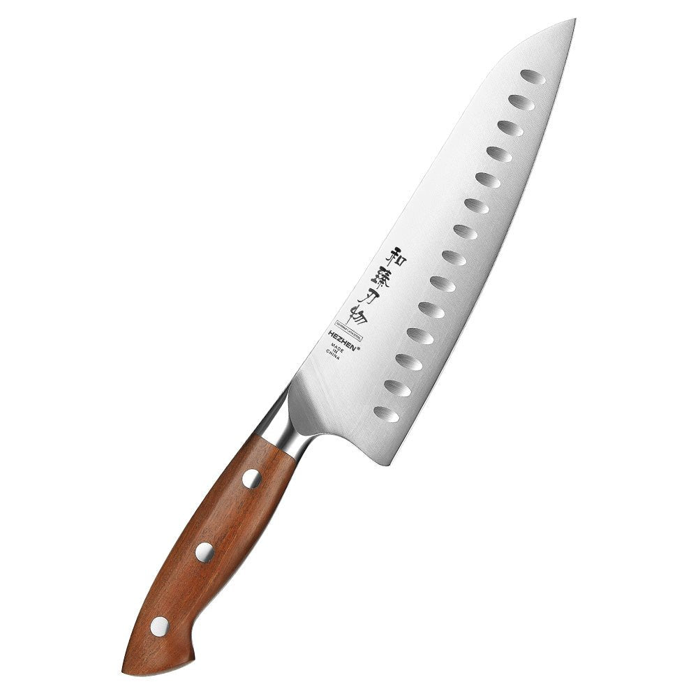 Full Tang, Red Wood Handle