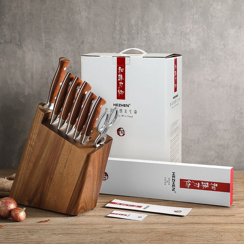 8 - Piece Knife Set - Supreme Series (X02) - Xinzuo Australia