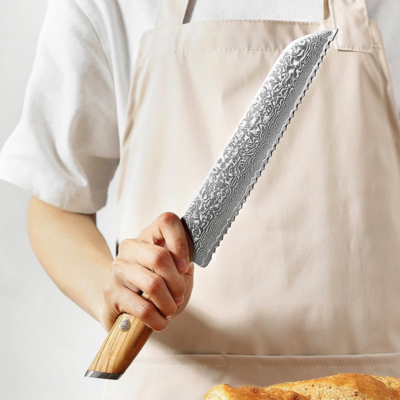 8.5" Bread Knife B37 - Xinzuo Australia