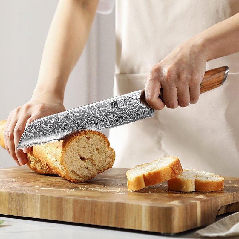 8.5" Bread Knife B37 - Xinzuo Australia