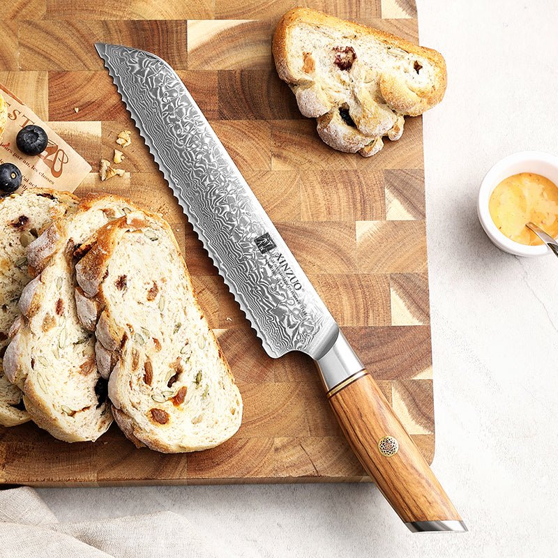 Xinzuo Lan Series 8.5 inch bread knife
