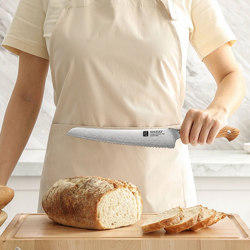 Points do the work, so the loaf stays whole