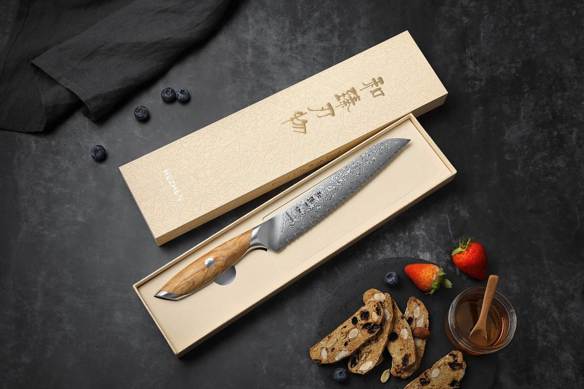 The Bread Knife Built to Slice, Not Crush
