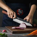8.5" Bunka Knife - Retro Series (PM8S) - Xinzuo Australia
