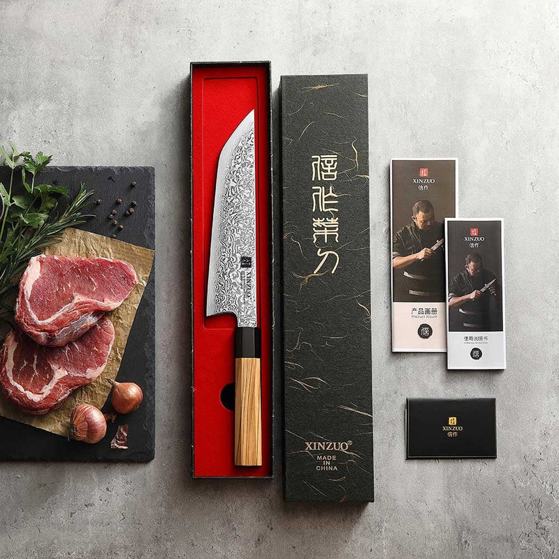 8.5" Sakimaru Knife - Zhen Series (PM8O) - Xinzuo Australia