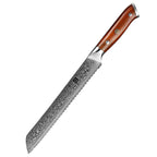 9" Bread Knife - Yu Series (B13R) - Xinzuo Australia