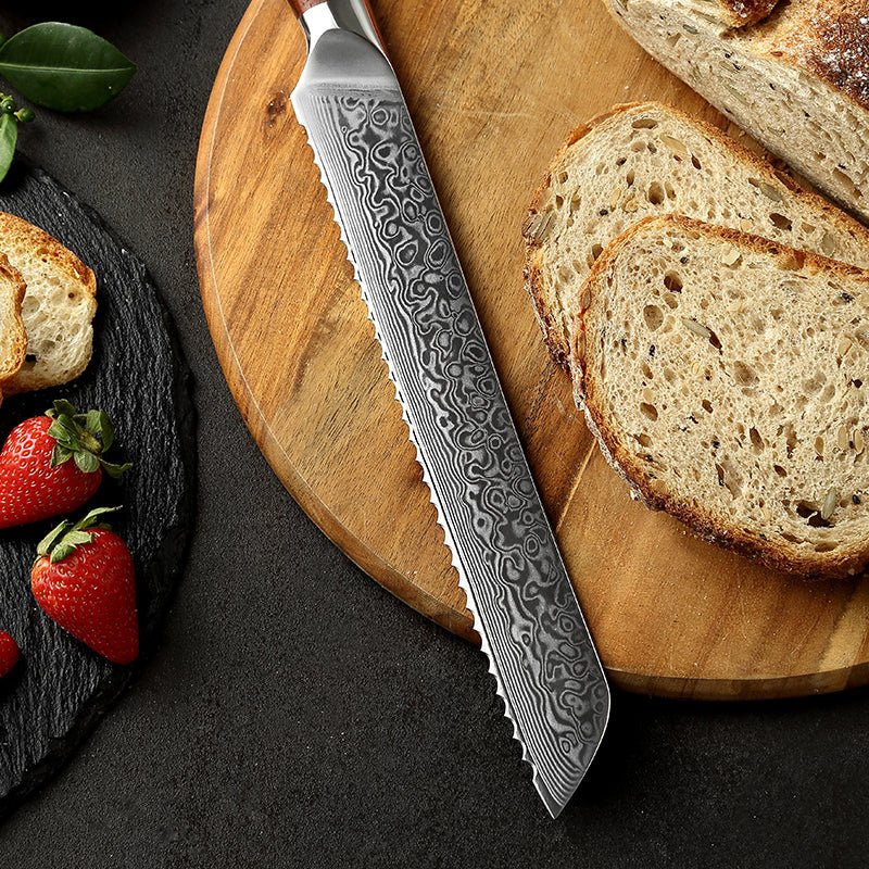 9" Bread Knife - Yu Series (B13R) - Xinzuo Australia