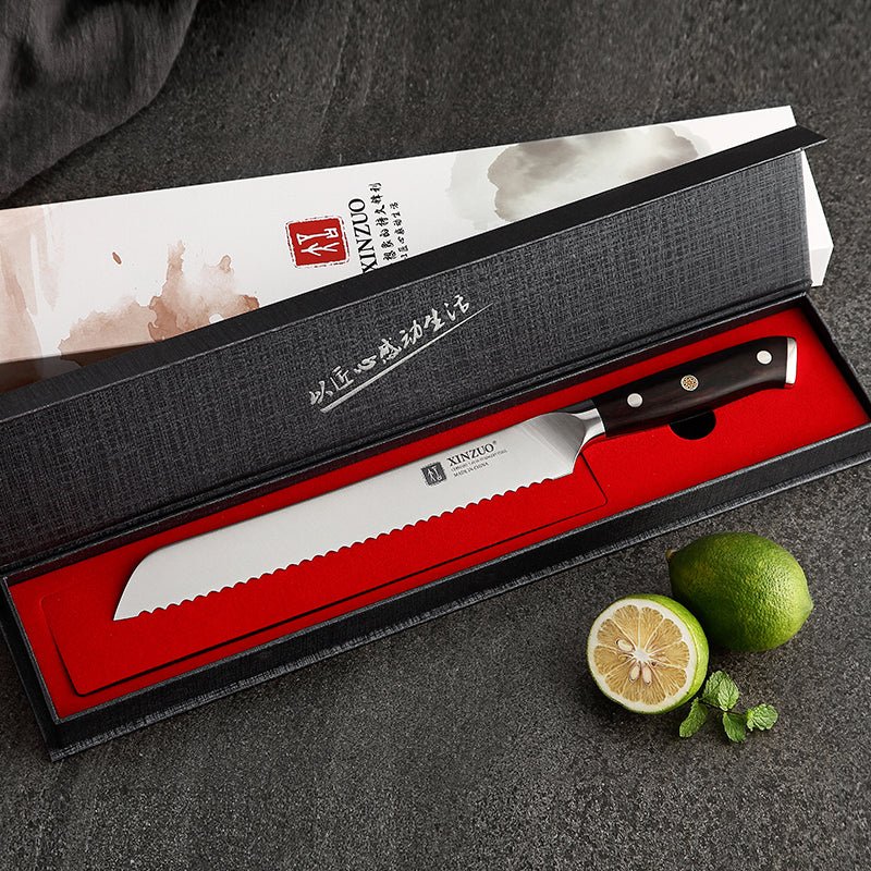 9" Bread Knife - Yu Series (B13S) - Xinzuo Australia