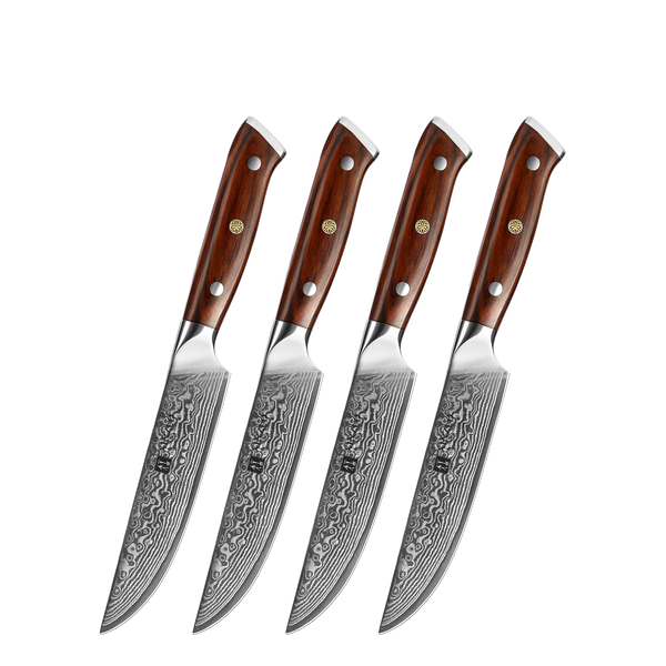 4-Piece 5" Steak Knife Set - Yu Series (B13R)