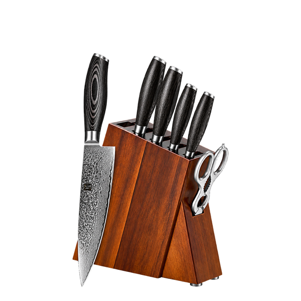 7-Piece Knife Block Set - Ya Series (B20)
