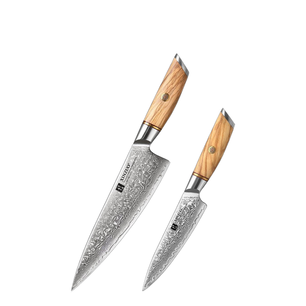 2-Piece Knife Set (8" Chef + 5" Utility) - Lan Series (B37)