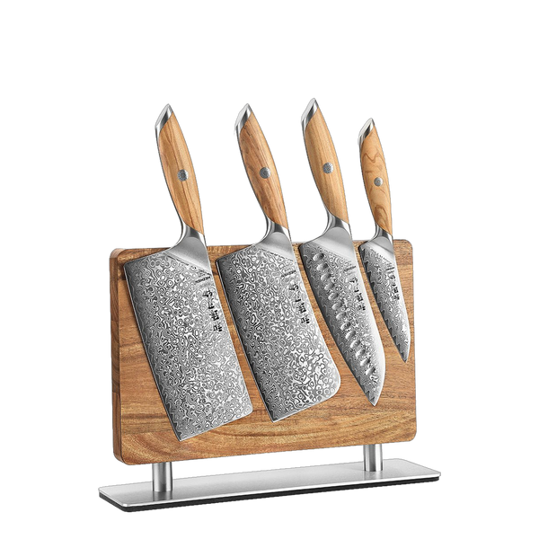 Double-Sided Freestanding Magnetic Knife Holder