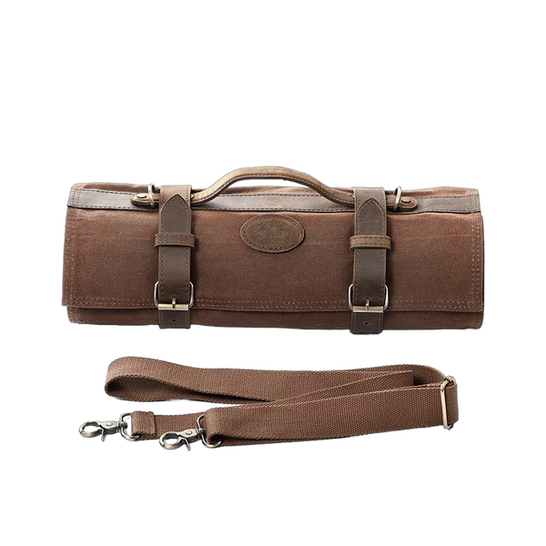 Xinzuo Premium Leather Vintage Knife Roll Bag
