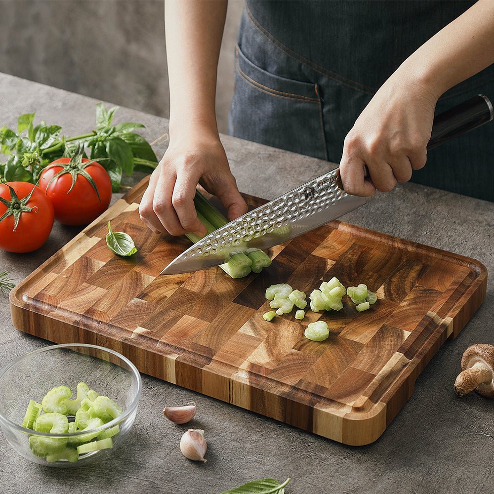 Acacia End Grain Extra Large Chopping Board - Xinzuo Australia