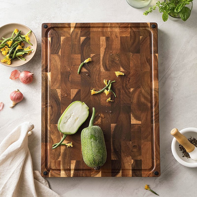 Acacia End Grain Large Chopping Board - Xinzuo Australia