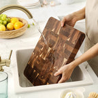 Acacia End Grain Medium Chopping Board - Xinzuo Australia