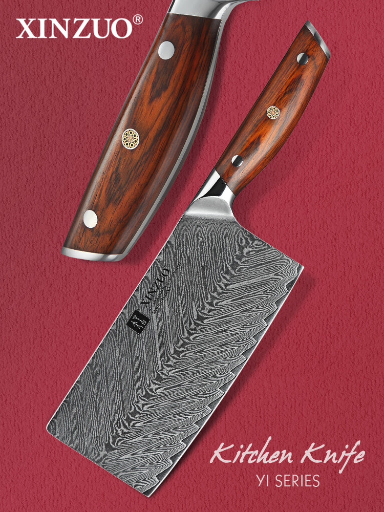 7" Chinese Cleaver - Yi Series (B27) - image 10