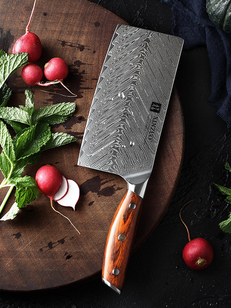 7" Chinese Cleaver - Yi Series (B27) - image 8