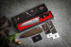 8.5" Bunka Knife with Wooden Sheath - Feng Series (B32) - image 1