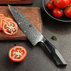 8.5" Bunka Knife with Wooden Sheath - Feng Series (B32) - image 3