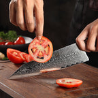 8.5" Bunka Knife with Wooden Sheath - Feng Series (B32) - image 5