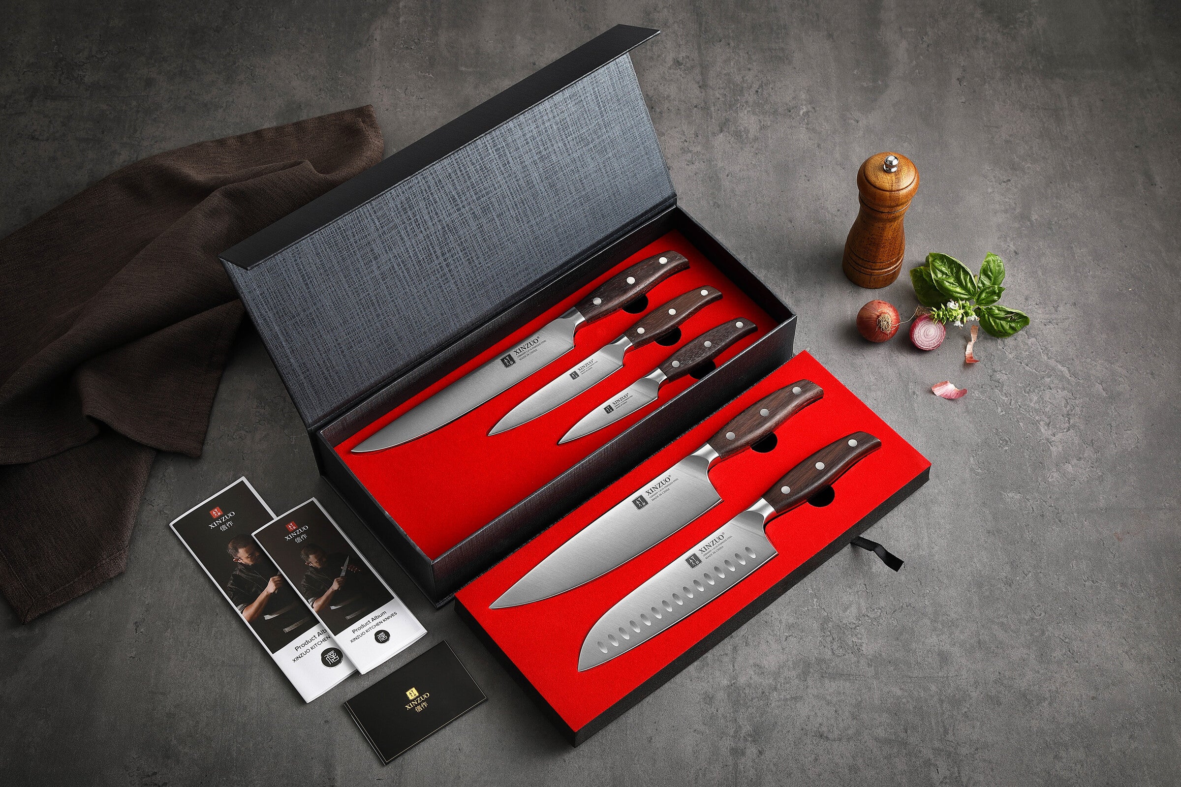 5-Piece Carving Knife Set - Zhi Series (B35) - image 2