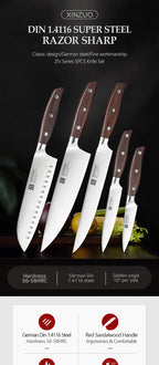 5-Piece Carving Knife Set - Zhi Series (B35) - image 4