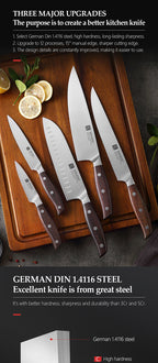 5-Piece Carving Knife Set - Zhi Series (B35) - image 6