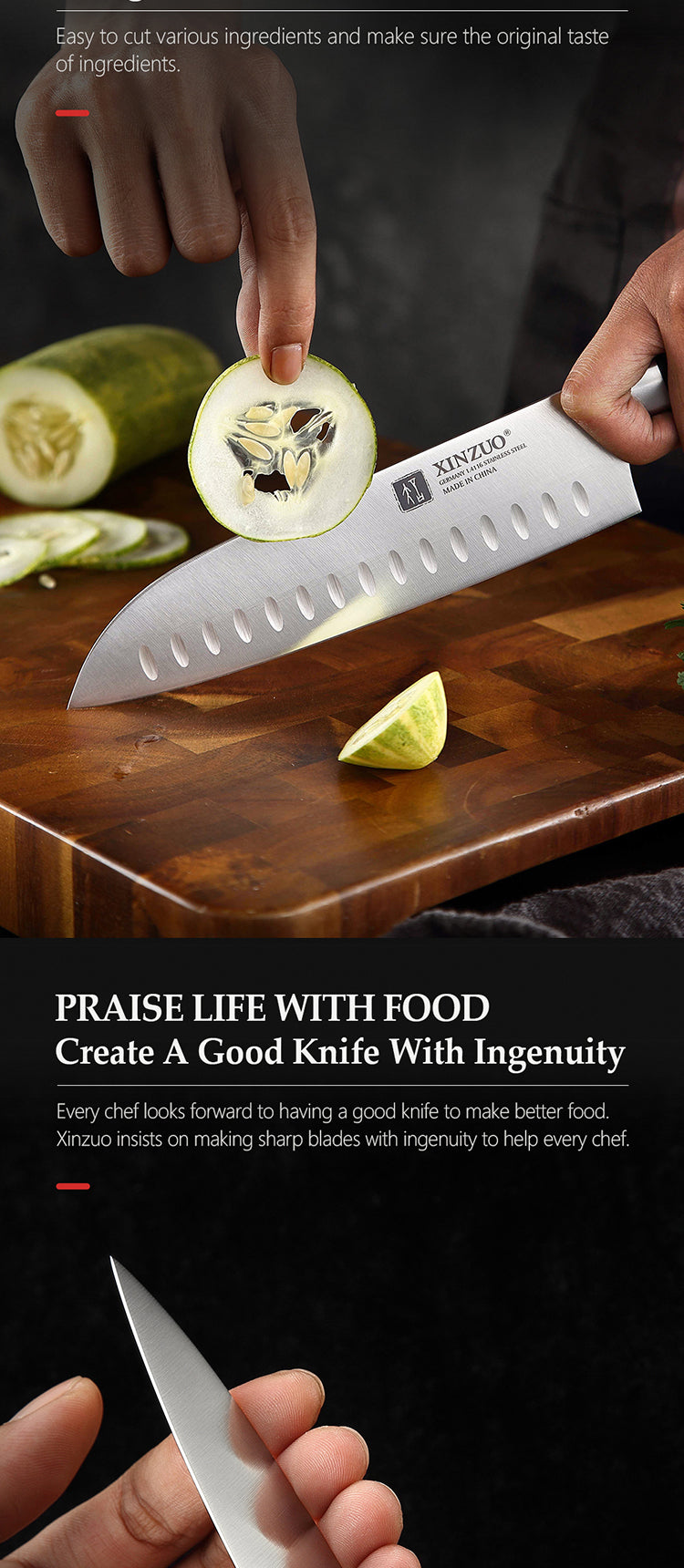 5-Piece Carving Knife Set - Zhi Series (B35) - image 9