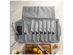 Canvas & Leather 8 - Slot Knife Roll - Xinzuo Australia