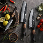 MO Series - 3 - Piece Knife Set (Bunka) - Xinzuo Australia