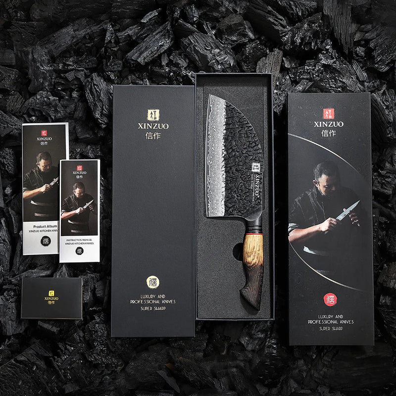 MO Series - 7.3" Butcher's Cleaver - Xinzuo Australia