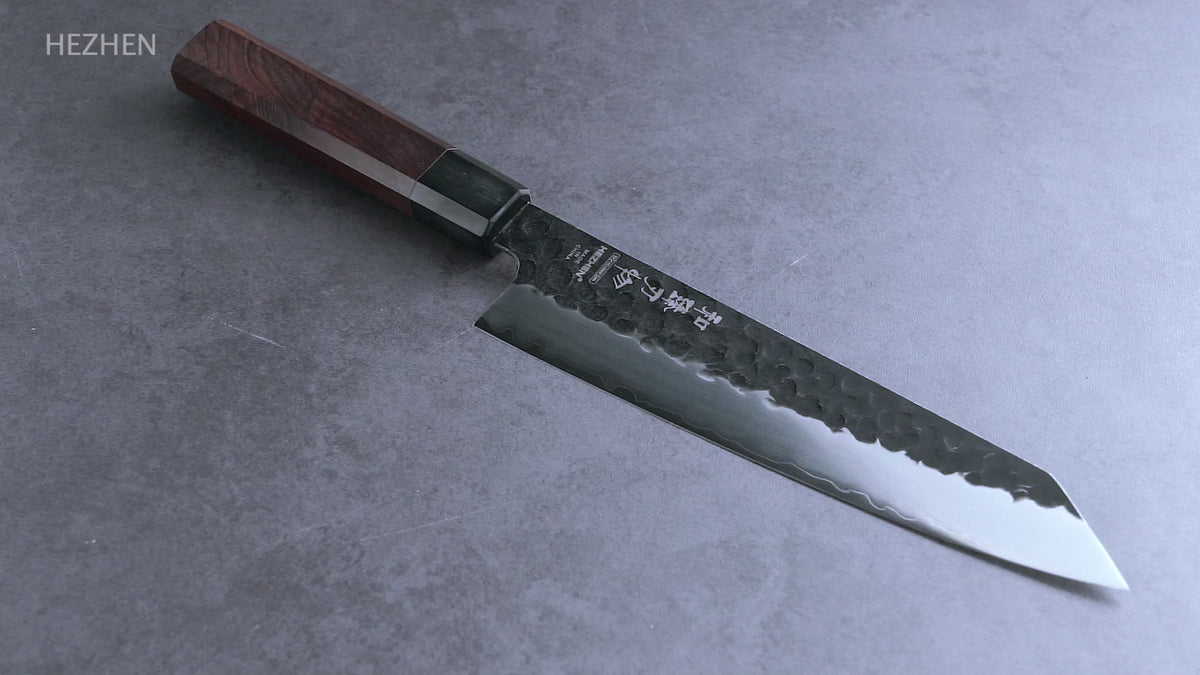Hezhen Retro Series Damascus knife product video