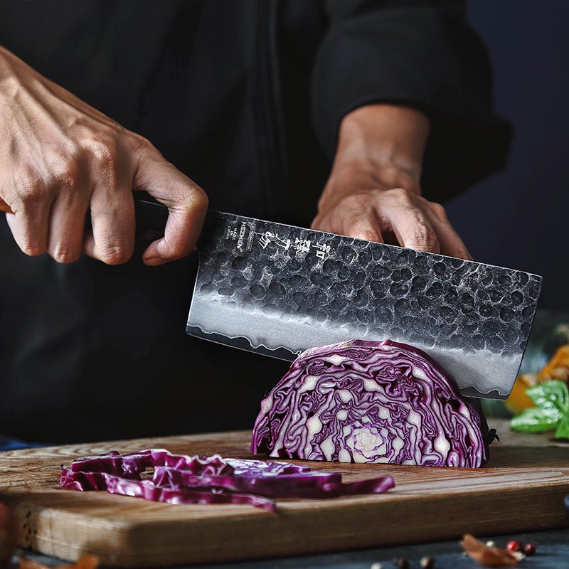 Retro Series - 7" Nakiri Knife - Xinzuo Australia