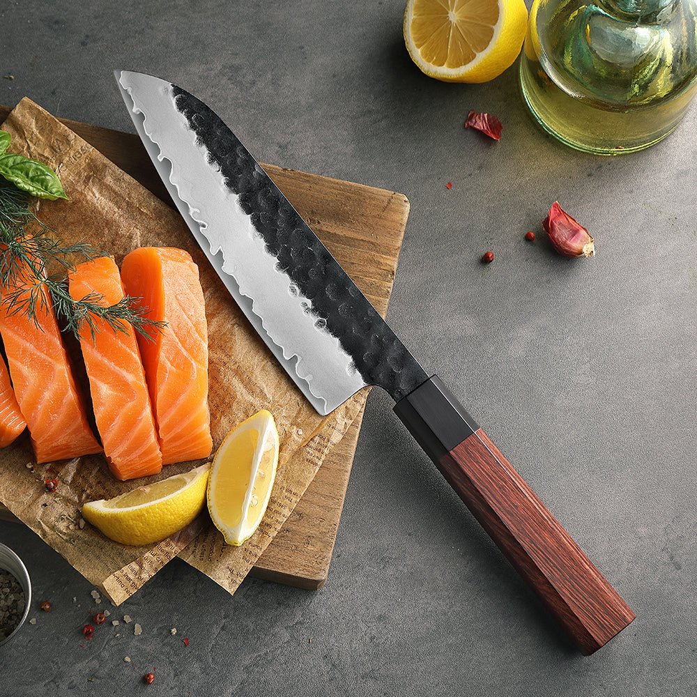 Retro Series - 7" Santoku Knife - Xinzuo Australia