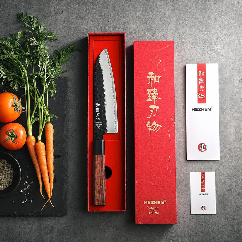 Retro Series - 7" Santoku Knife - Xinzuo Australia