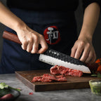 Retro Series - 7" Santoku Knife - Xinzuo Australia