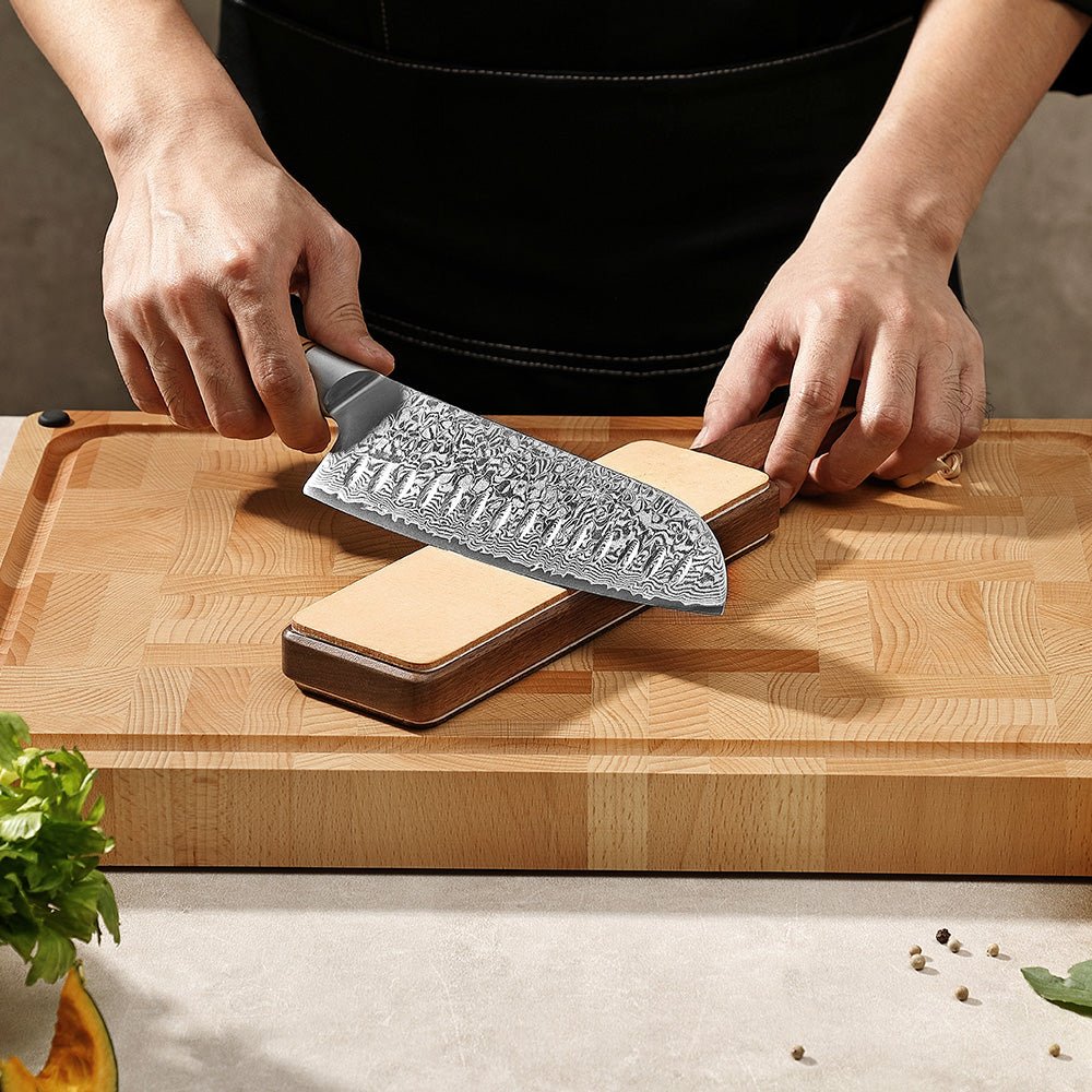 Vegetable Tan Leather Doubled - Sided Strop - Xinzuo Australia