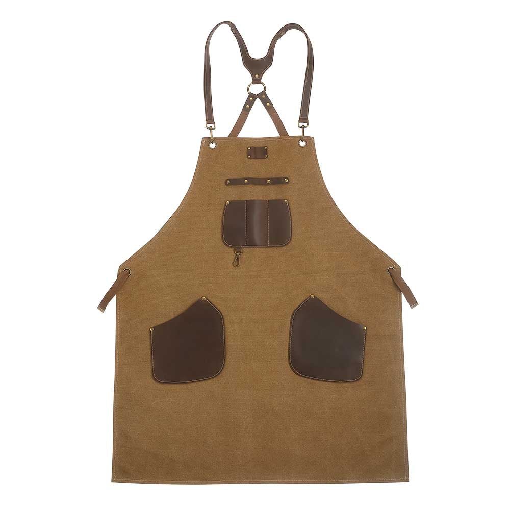 Xinzuo Canvas & Leather Chef Apron - Xinzuo Australia