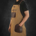 Xinzuo Canvas & Leather Chef Apron - Xinzuo Australia