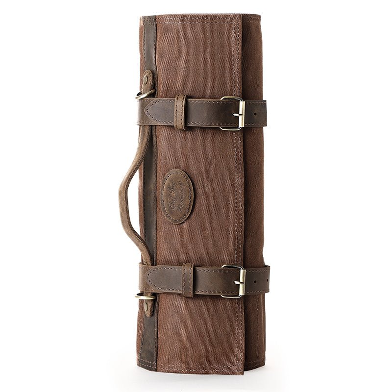 Xinzuo Premium Leather Vintage Knife Roll Bag - Xinzuo Australia