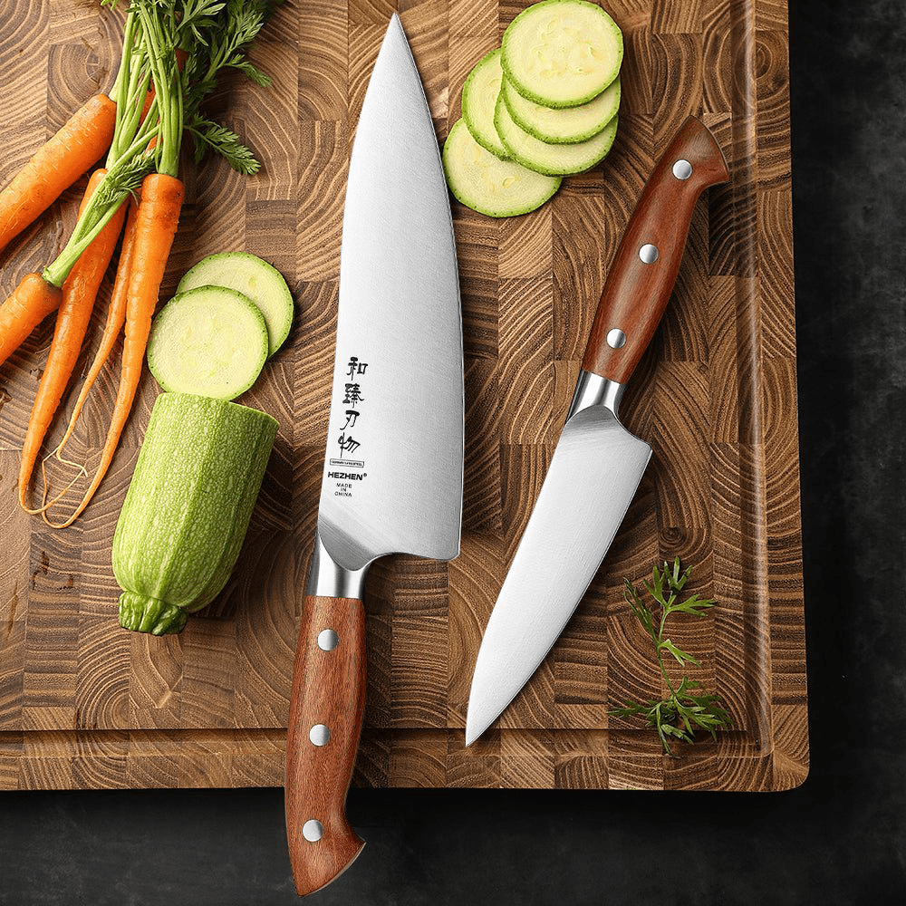 2-Piece Knife Set (8" Chef + 5" Utility) - Supreme Series (X02)